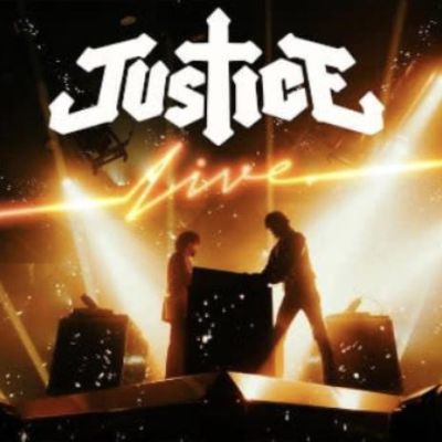 Justice performing live in concert, 2024