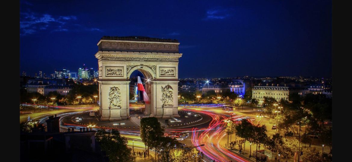 The Arc de Triomphe, symbol referenced in the UNESCO recognition of French Touch