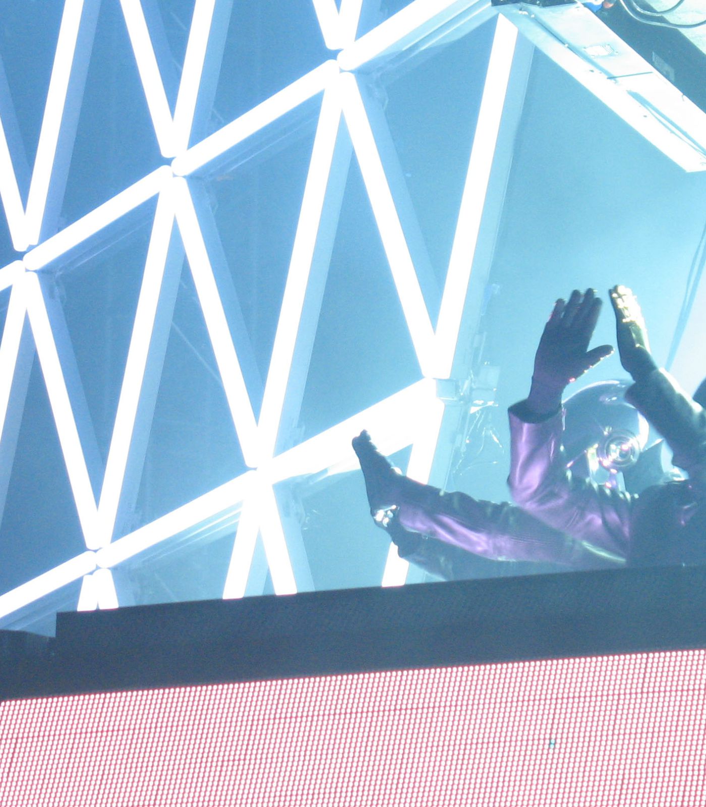 Daft Punk performing in 2007