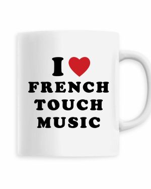 Mug Céramique – "I <3 French Touch"