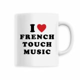 Mug Céramique - "I <3 French Touch"